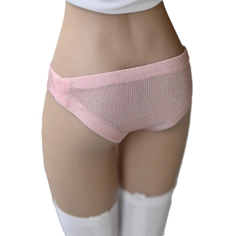 Wholesale Doll female seamless panties with rubber body model accessories
